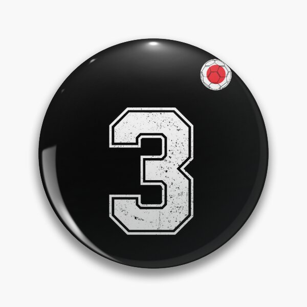 Item preview, Japan Soccer Number 3 Vintage Sports Fan designed and sold by LiviuGligoros.