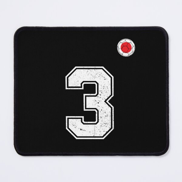 Item preview, Japan Soccer Number 3 Vintage Sports Fan designed and sold by LiviuGligoros.