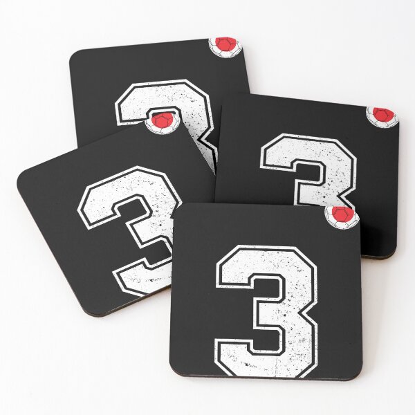 Item preview, Japan Soccer Number 3 Vintage Sports Fan designed and sold by LiviuGligoros.