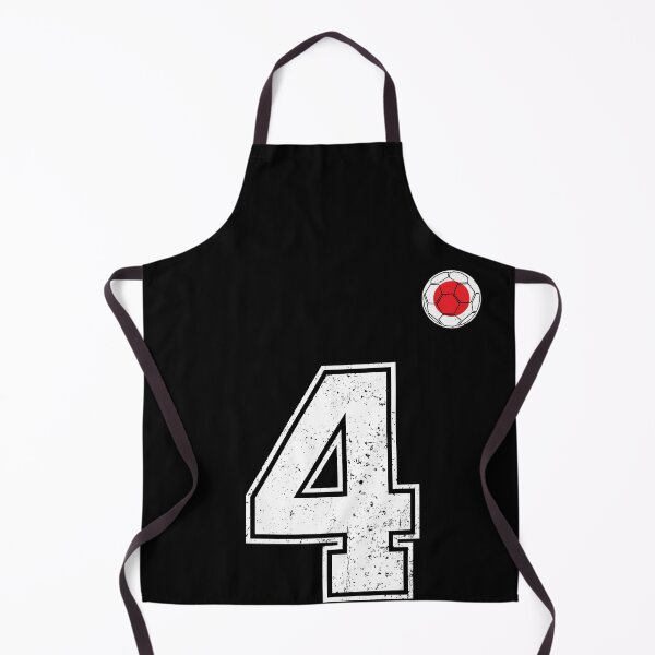 Item preview, Japan Soccer Number 4 Vintage Sports Fan designed and sold by LiviuGligoros.