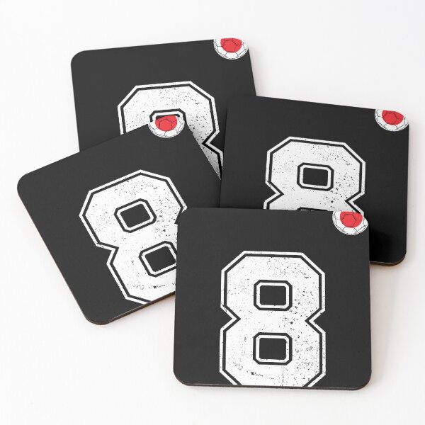 Item preview, Japan Soccer Number 8 Vintage Sports Fan designed and sold by LiviuGligoros.