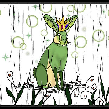 Artwork thumbnail, King Rabbit Design by Crowsdance