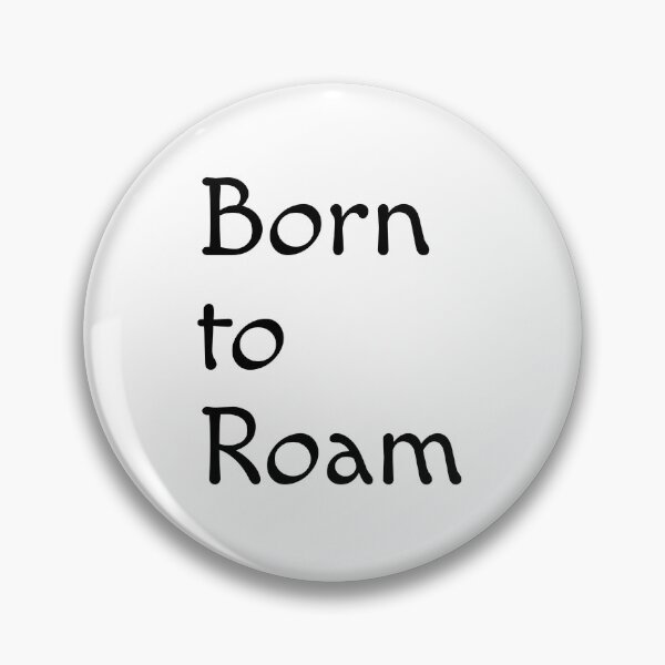 Item preview, Born to Roam and Travel Adventure designed and sold by WoodPress.