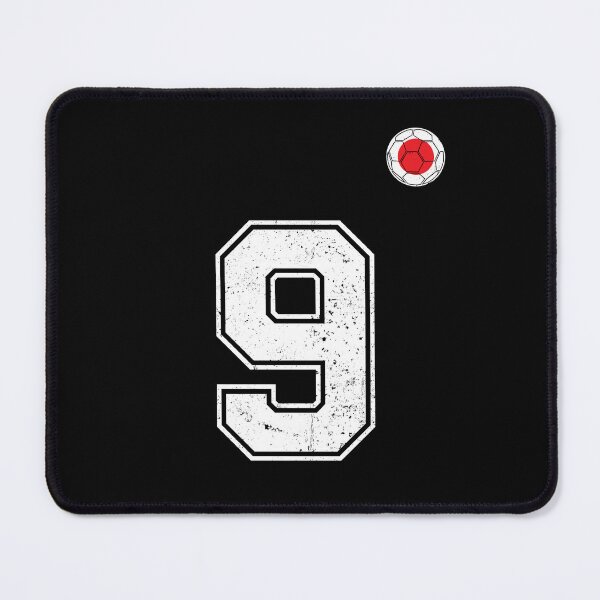 Item preview, Japan Soccer Number 9 Vintage Sports Fan designed and sold by LiviuGligoros.