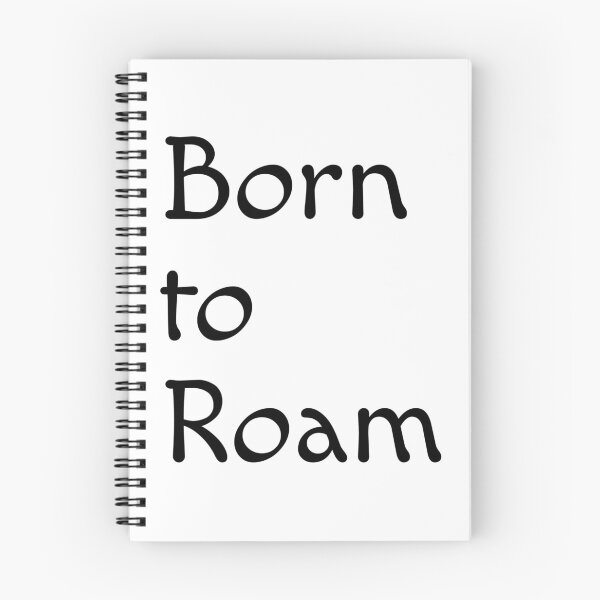 Item preview, Born to Roam and Travel Adventure designed and sold by WoodPress.