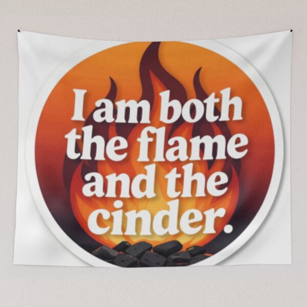 Item preview, I Am The Flame designed and sold by Makitiadesigns.