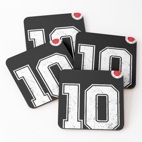 Item preview, Japan Soccer Number 10 Vintage Sports Fan designed and sold by LiviuGligoros.