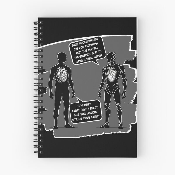 Item preview, Don't Lose Your Humanity Robot vs Human Empathy designed and sold by AbuCAni Studio .