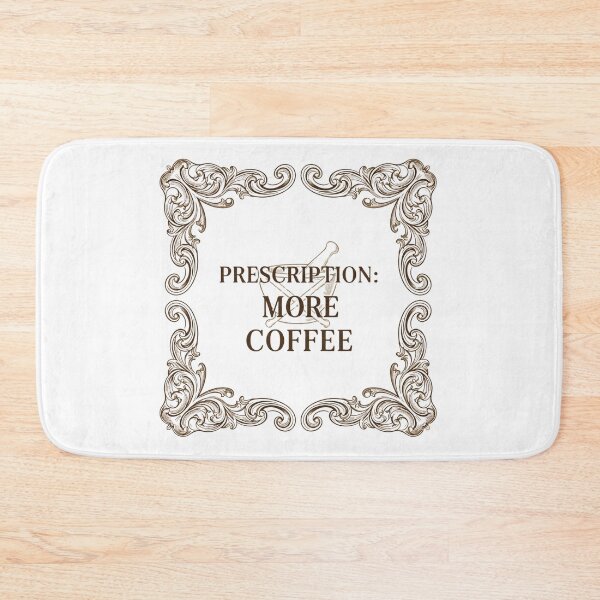 Item preview, Prescription More Coffee vintage apothecary nurse coffee gift designed and sold by language-des.