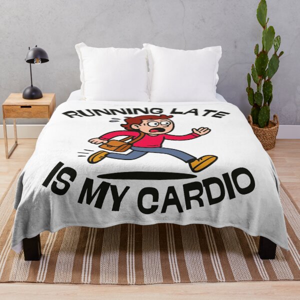 Item preview, Running late is my cardio designed and sold by UNK-Fatigues.
