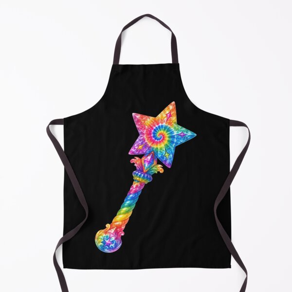 Item preview, Rainbow Tie-Dye Magic Star Wand designed and sold by jgvisualarts.