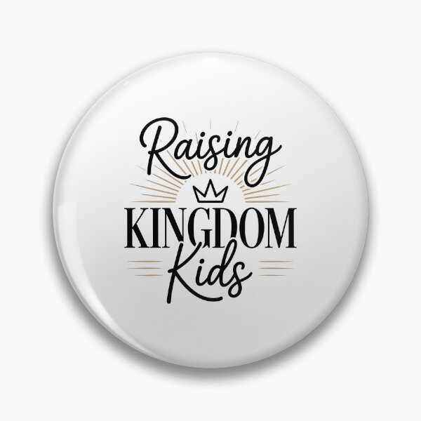 Item preview, Raising Kingdom Kids Christian Mom Faith Based Parenting Design designed and sold by HahaHandlesHub.