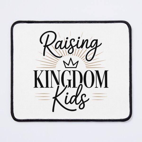 Item preview, Raising Kingdom Kids Christian Mom Faith Based Parenting Design designed and sold by HahaHandlesHub.