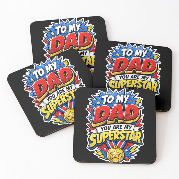 Item preview, To My Dad You Are My Superstar Comic designed and sold by Tomdio.