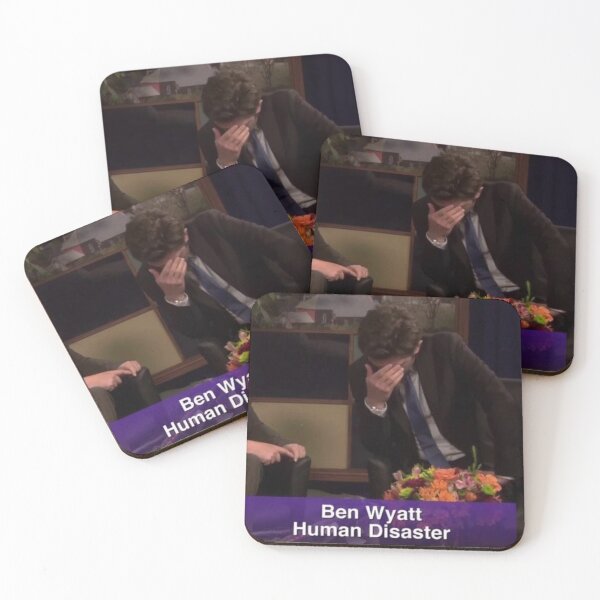 Item preview, Ben Wyatt human disaster designed and sold by mad-wheels.