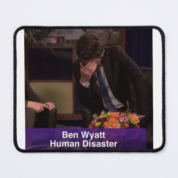 Item preview, Ben Wyatt human disaster designed and sold by mad-wheels.