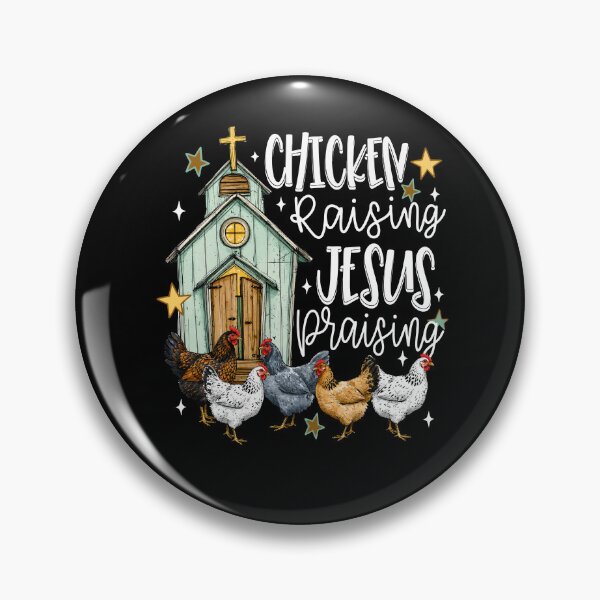 Item preview, Chicken Raising & Jesus Praising designed and sold by SebKrayon.