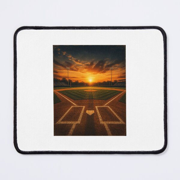 Item preview, Stadium at Sunset Vintage Baseball Nostalgia Design designed and sold by Jacob Shankel.
