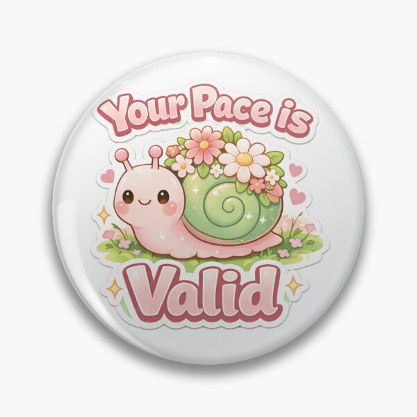 Item preview, Cute Snail Sticker Kawaii Motivation Aesthetic for Self Growth & Gentle Living designed and sold by CutePrintCorner.