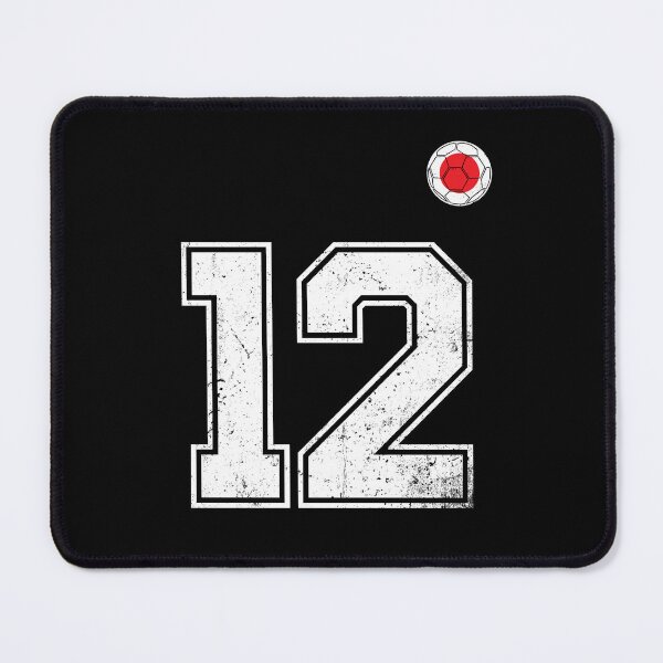 Item preview, Japan Soccer Number 12 Vintage Sports Fan designed and sold by LiviuGligoros.