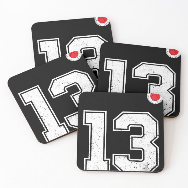 Item preview, Japan Soccer Number 13 Vintage Sports Fan designed and sold by LiviuGligoros.