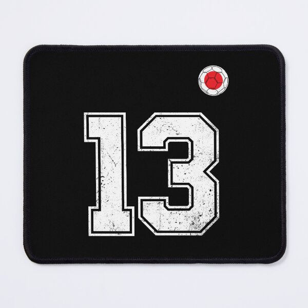Item preview, Japan Soccer Number 13 Vintage Sports Fan designed and sold by LiviuGligoros.