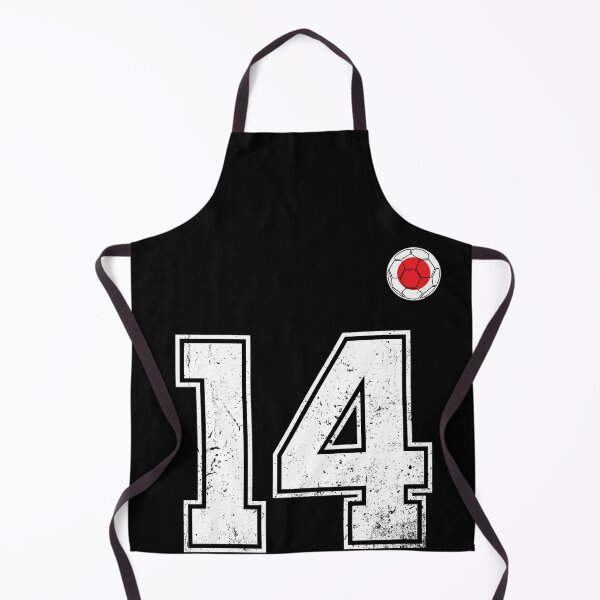 Item preview, Japan Soccer Number 14 Vintage Sports Fan designed and sold by LiviuGligoros.