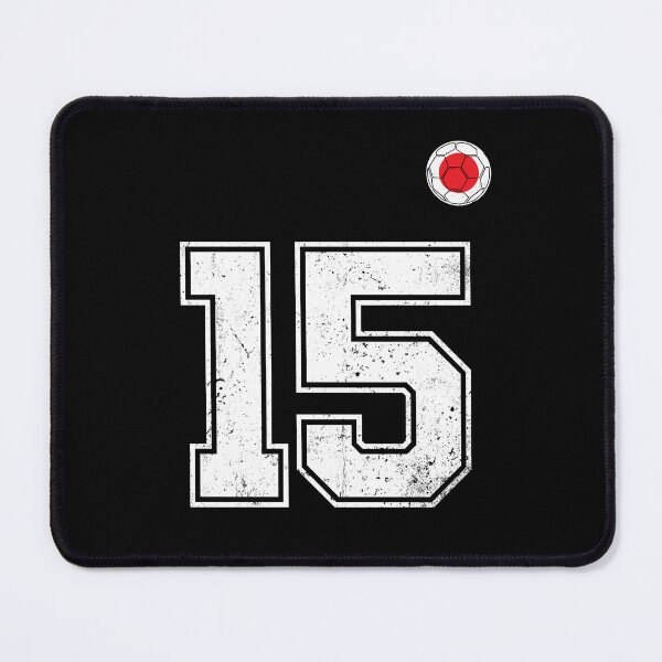 Item preview, Japan Soccer Number 15 Vintage Sports Fan designed and sold by LiviuGligoros.