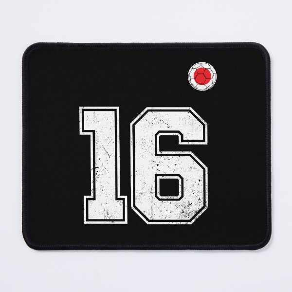 Item preview, Japan Soccer Number 16 Vintage Sports Fan designed and sold by LiviuGligoros.