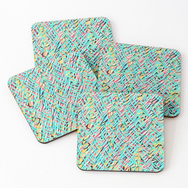 Item preview, Aqua Pattern Doodle  designed and sold by Fayes4Art.