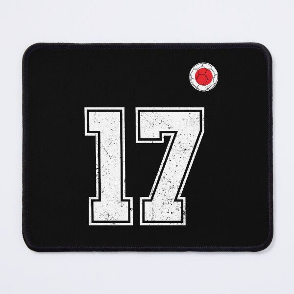 Item preview, Japan Soccer Number 17 Vintage Sports Fan designed and sold by LiviuGligoros.