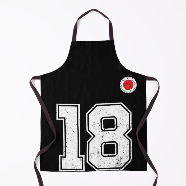 Item preview, Japan Soccer Number 18 Vintage Sports Fan designed and sold by LiviuGligoros.