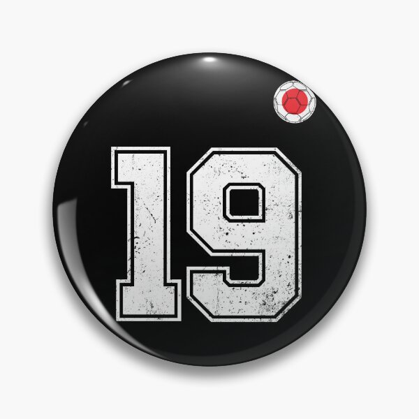 Item preview, Japan Soccer Number 19 Vintage Sports Fan designed and sold by LiviuGligoros.