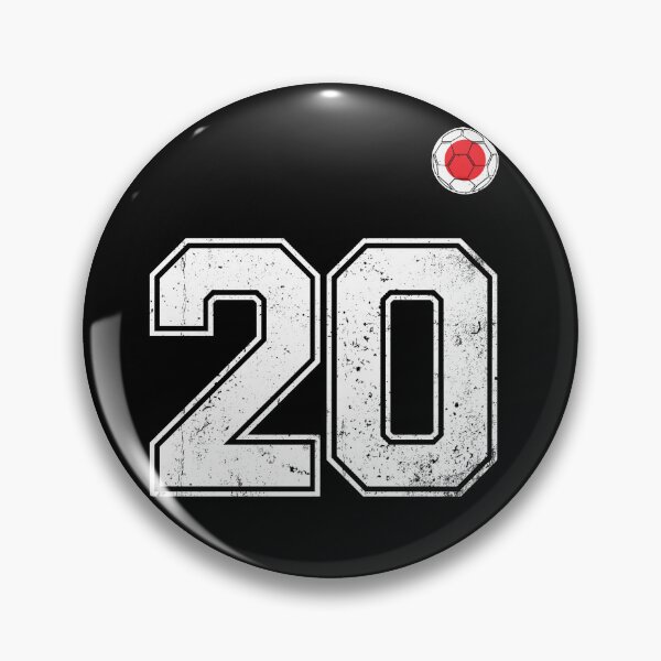 Item preview, Japan Soccer Number 20 Vintage Sports Fan designed and sold by LiviuGligoros.