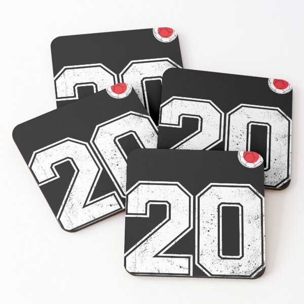 Item preview, Japan Soccer Number 20 Vintage Sports Fan designed and sold by LiviuGligoros.