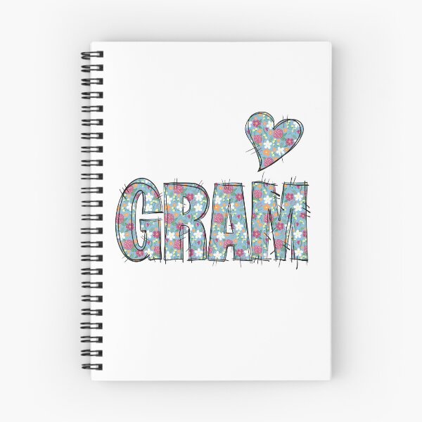 Item preview, Gram Grandma Floral Stitch Pattern designed and sold by missmann.