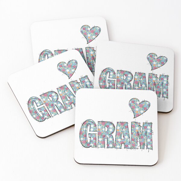 Item preview, Gram Grandma Floral Stitch Pattern designed and sold by missmann.