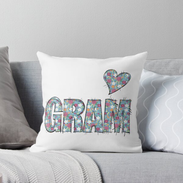 Item preview, Gram Grandma Floral Stitch Pattern designed and sold by missmann.