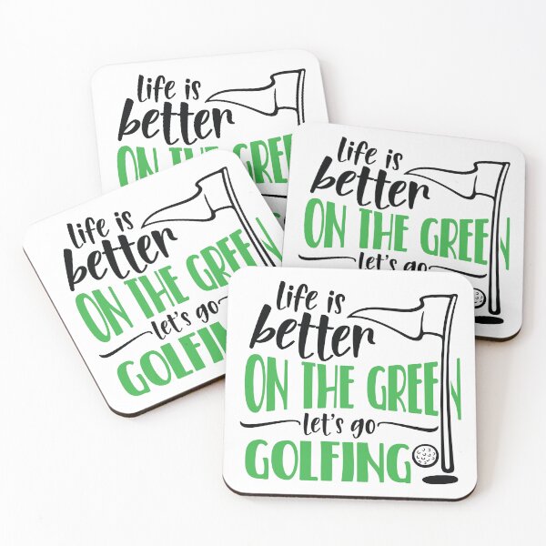 Item preview, Life is better on the green, let's go golfing designed and sold by the-craft-shop.