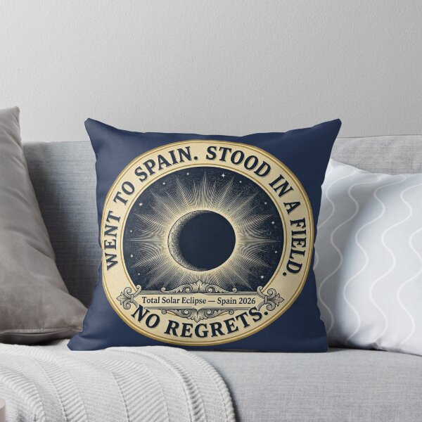 Item preview, Went to Spain Stood in a Field No Regrets Eclipse 2026 designed and sold by CalmCapy Co.
