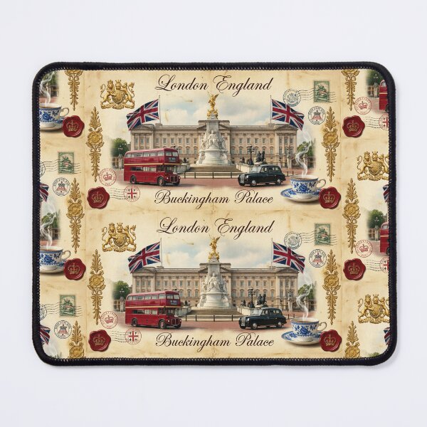 Item preview, Buckingham Palace London Vintage Postcard Travel Aesthetic designed and sold by AURØ Cat.
