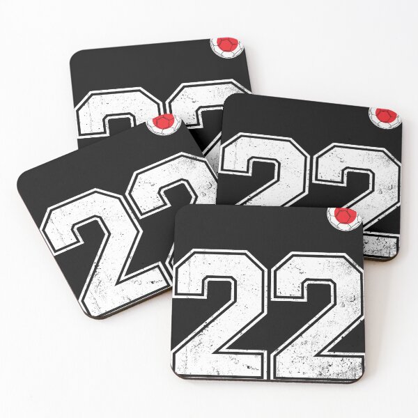 Item preview, Japan Soccer Number 22 Vintage Sports Fan designed and sold by LiviuGligoros.