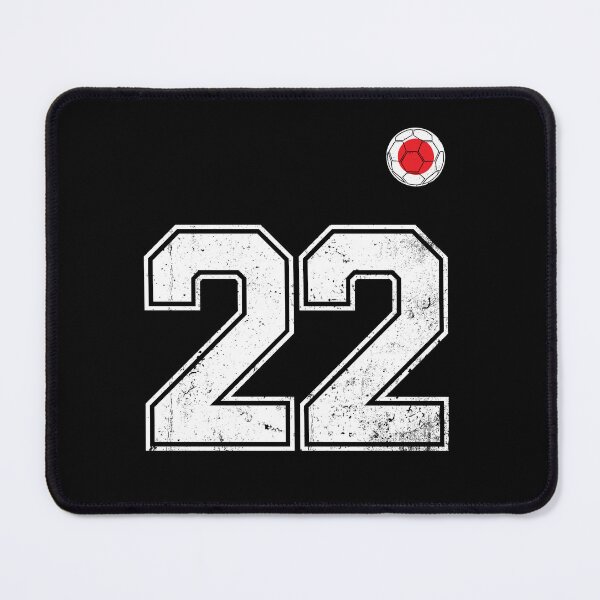 Item preview, Japan Soccer Number 22 Vintage Sports Fan designed and sold by LiviuGligoros.