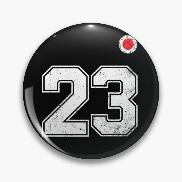 Item preview, Japan Soccer Number 23 Vintage Sports Fan designed and sold by LiviuGligoros.