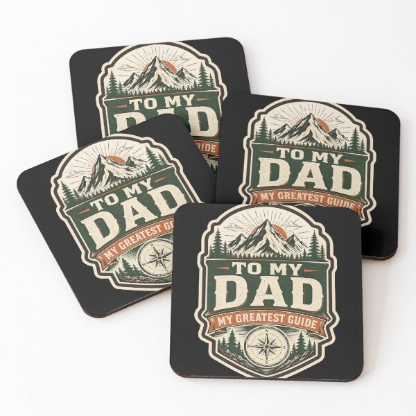 Item preview, To My Dad My Greatest Guide Mountain designed and sold by PixelPun Studio.