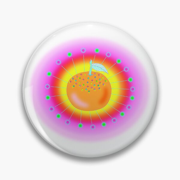 Item preview, Magical Orange Sunshine Pop  designed and sold by Momotopia.