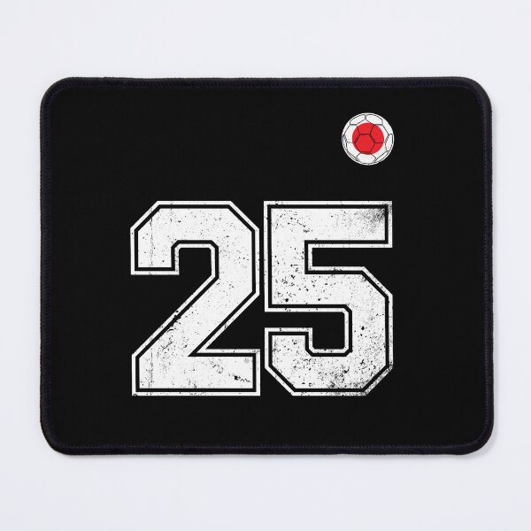 Item preview, Japan Soccer Number 25 Vintage Sports Fan designed and sold by LiviuGligoros.