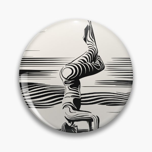 Item preview, Minimalist Yoga Print, Modern Meditation Decor designed and sold by Studio pod Burom.