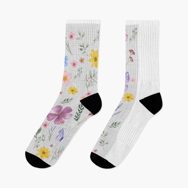 Item preview, botanical wildflowers décor, neutral colors floral design designed and sold by ArtClipNest.