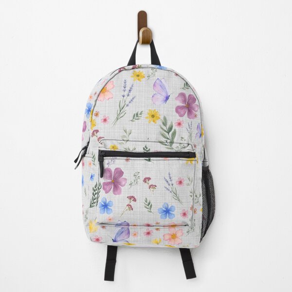 Item preview, botanical wildflowers décor, neutral colors floral design designed and sold by ArtClipNest.